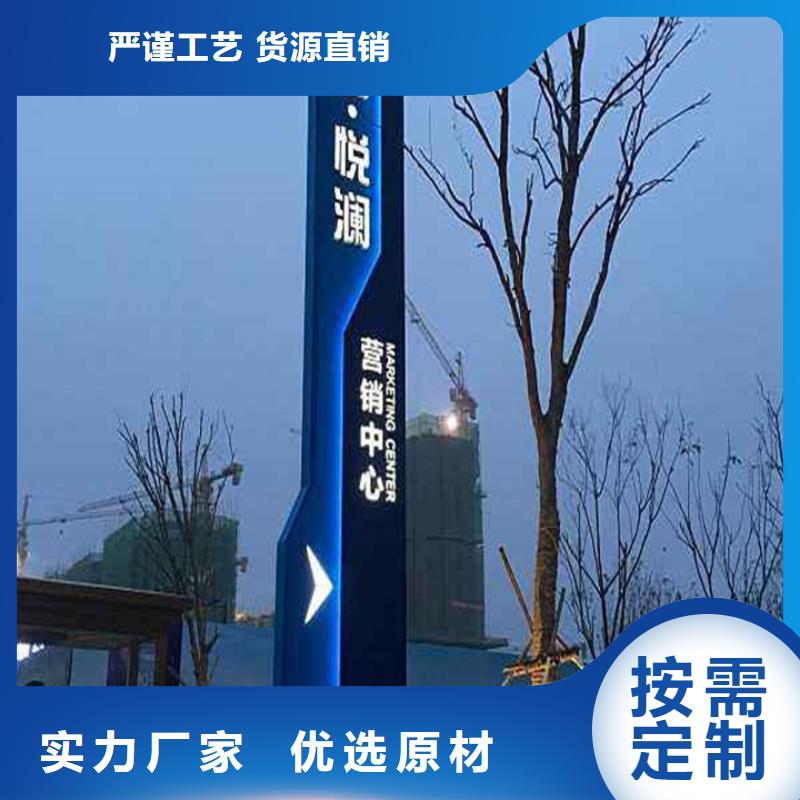 精神堡垒导视牌社会主义核心价值观标牌诚信为本