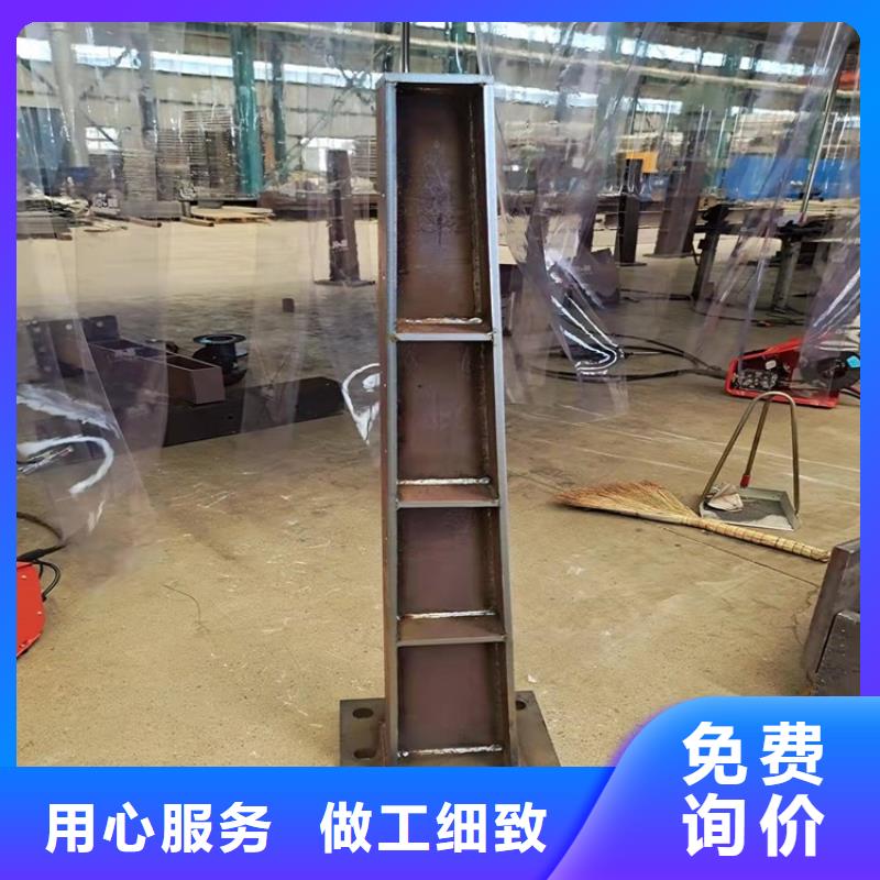 桥梁防撞护栏不锈钢桥梁护栏用心制作