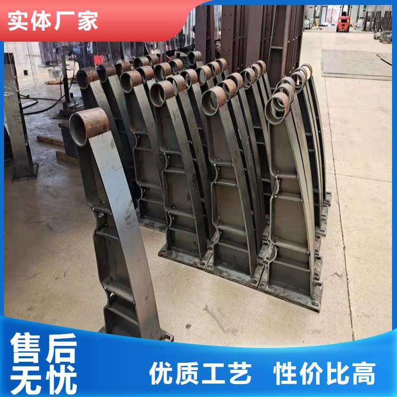 桥梁护栏201不锈钢复合管服务至上