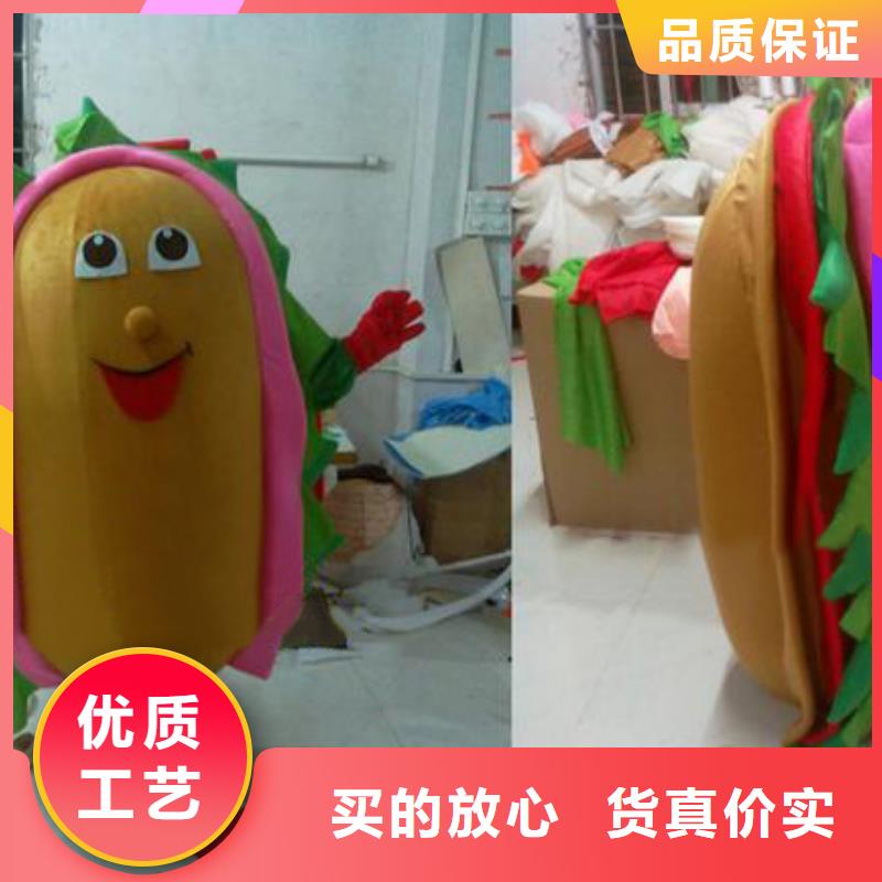 卡通行走人偶服装定制厂家,玩偶娃娃材质好
