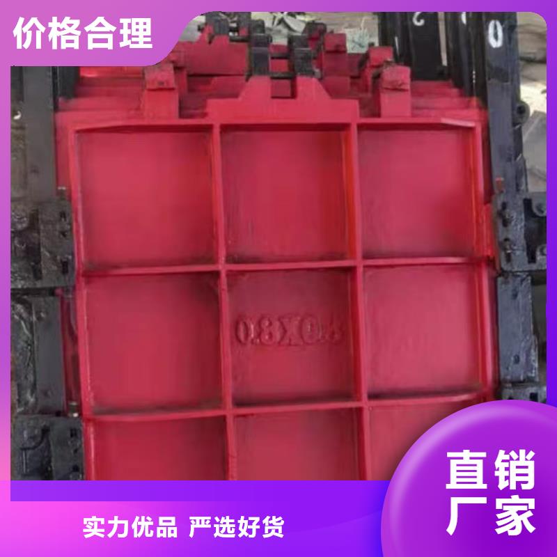 河道铸铁闸门-启闭机深水铸铁闸门老牌