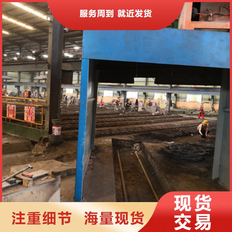 方形球墨铸铁井盖交警花边询问报价