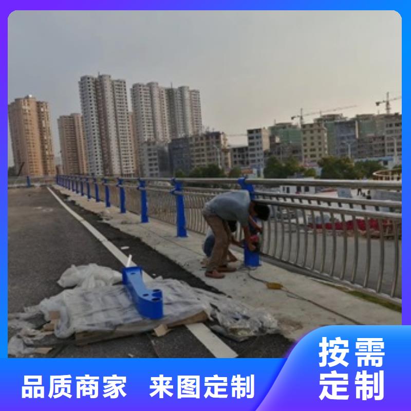 不锈钢复合管栏杆不锈钢碳素钢复合管桥梁护栏厂家直营