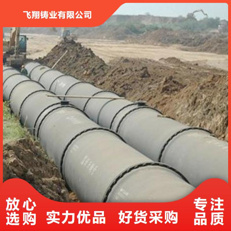自铆式连接K7球墨铸铁管