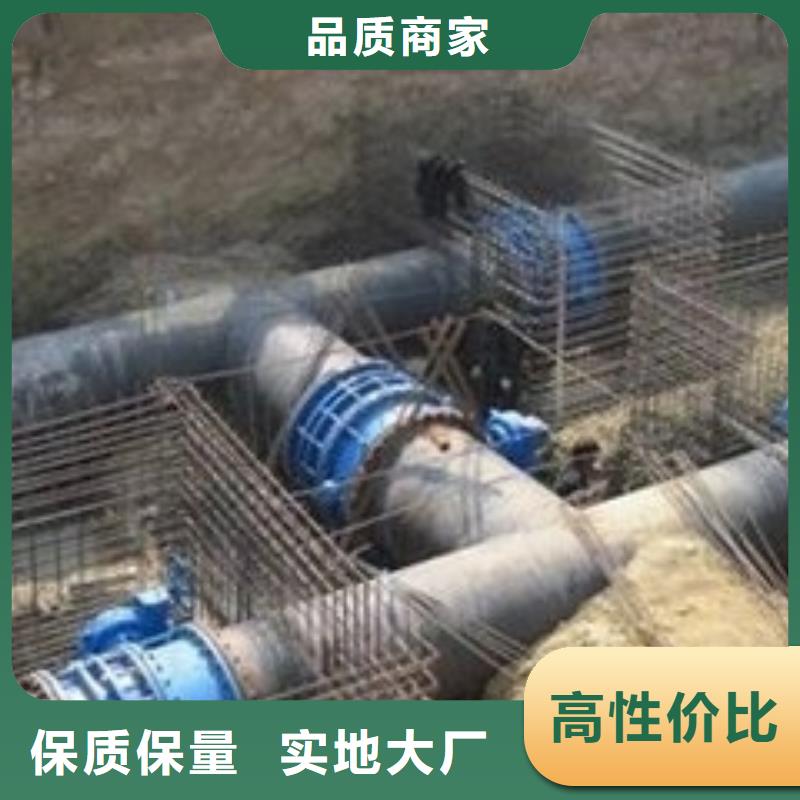 离心球墨铸铁管自铆式连接