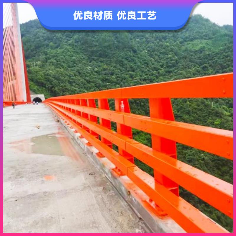 【桥梁防撞护栏-钢板立柱质检合格发货】