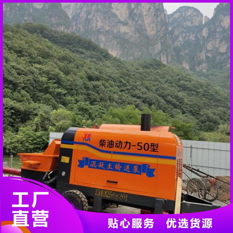 二次构造柱泵小型混凝土输送泵懂您所需