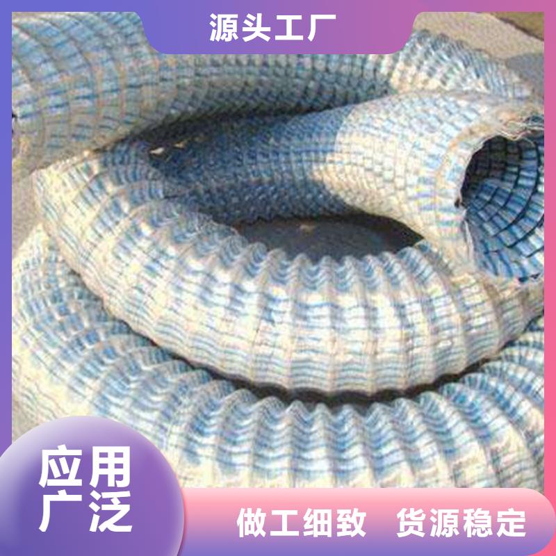 软式透水管钢塑土工格栅种类丰富