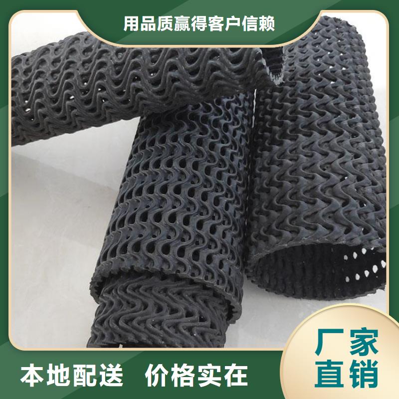 【永州 当地 硬式透水管塑料格栅优良材质】