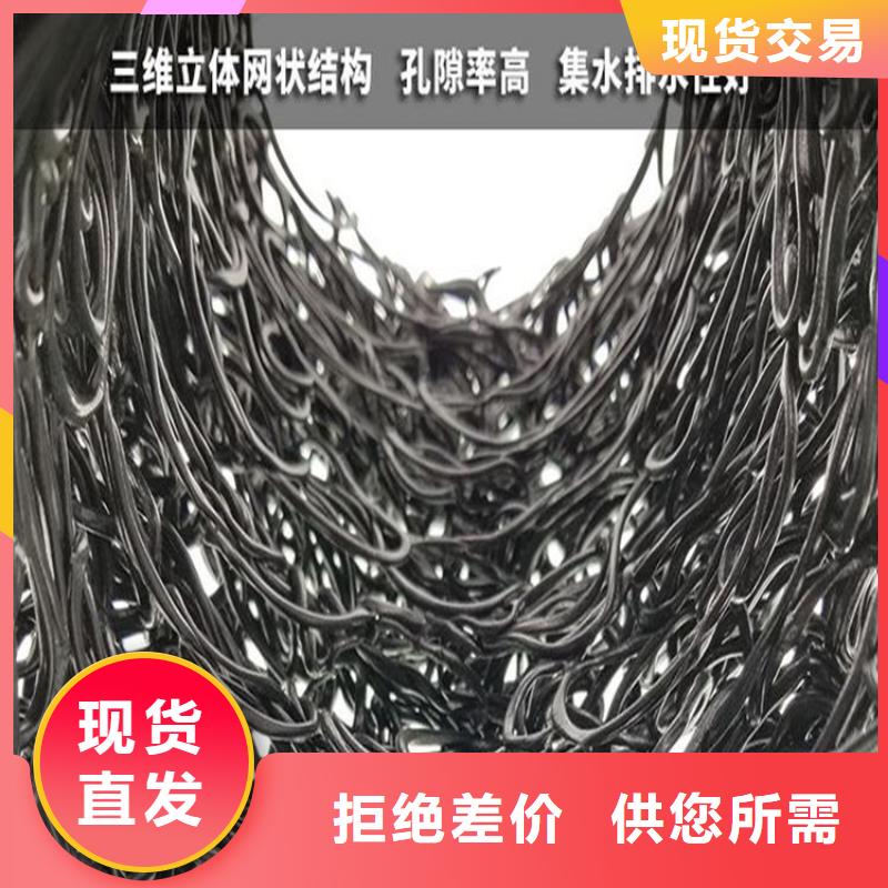 塑料盲沟-双向塑料土工格栅设备齐全支持定制