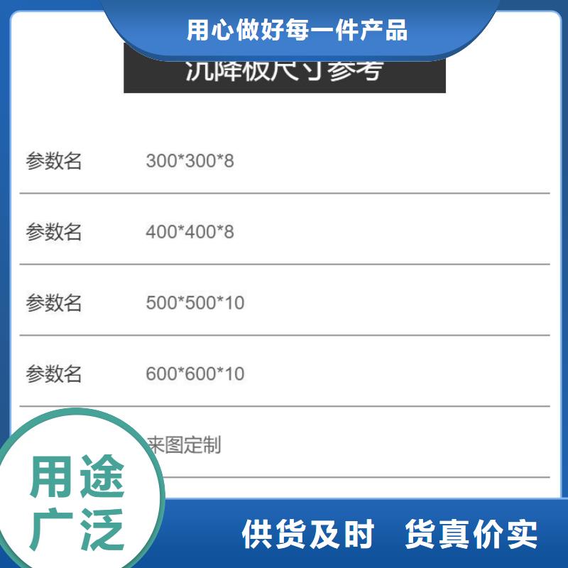 道路沉降板厂家
