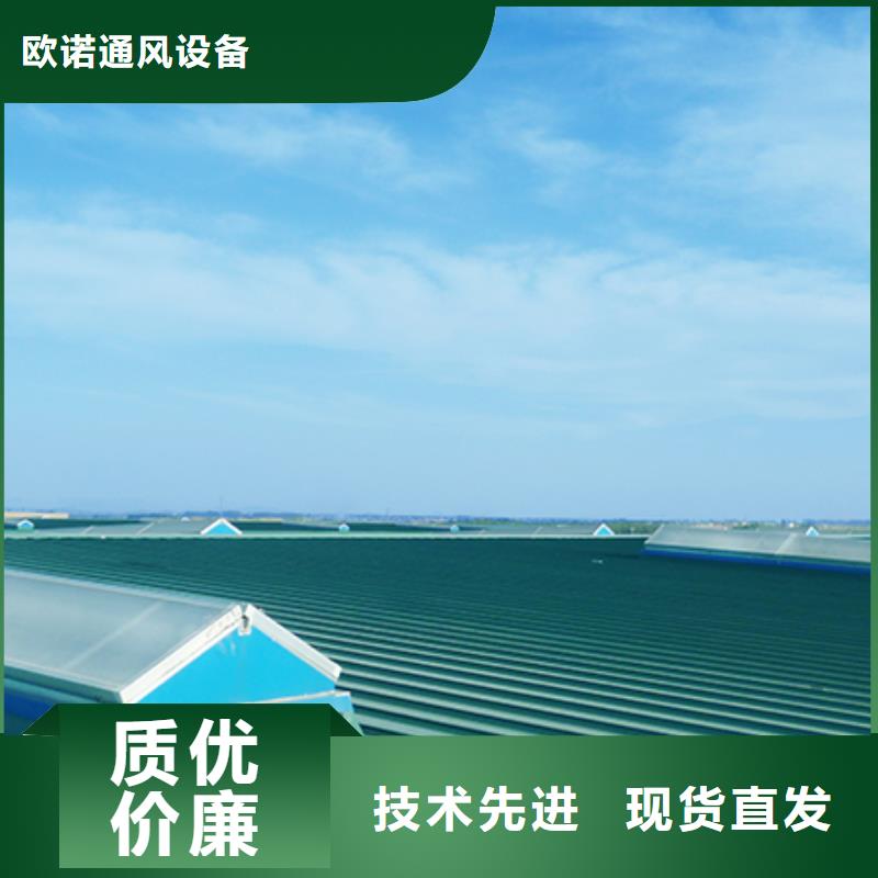 9型通风天窗（开敞式屋脊天窗）侧立面图