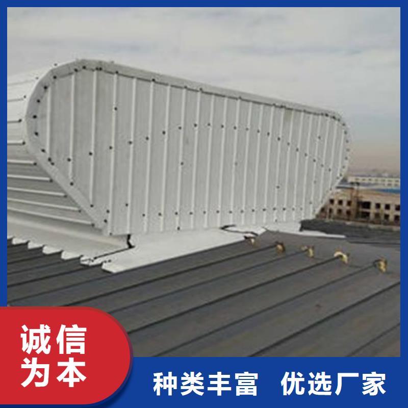 9型通风天窗（开敞式屋脊天窗）侧立面图