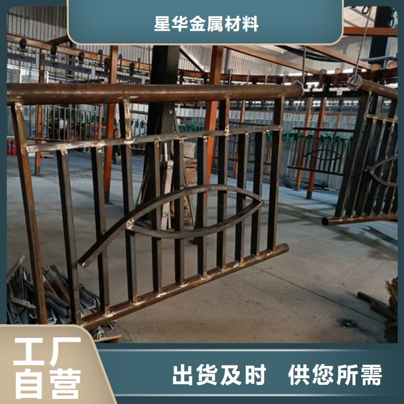 不锈钢复合管护栏河道景观护栏畅销当地