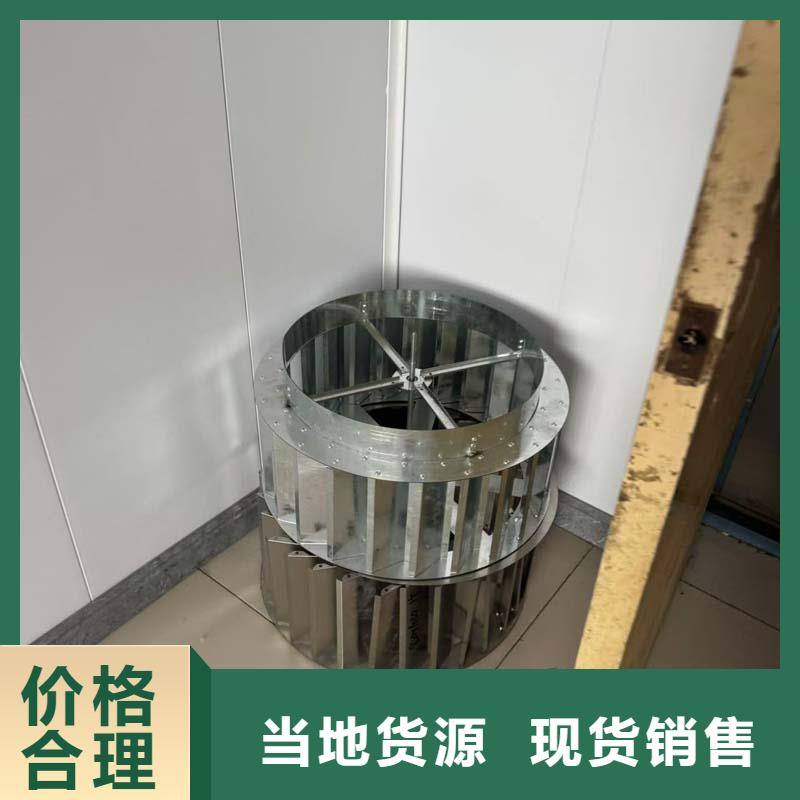 烟道用金属烟囱帽来厂考察