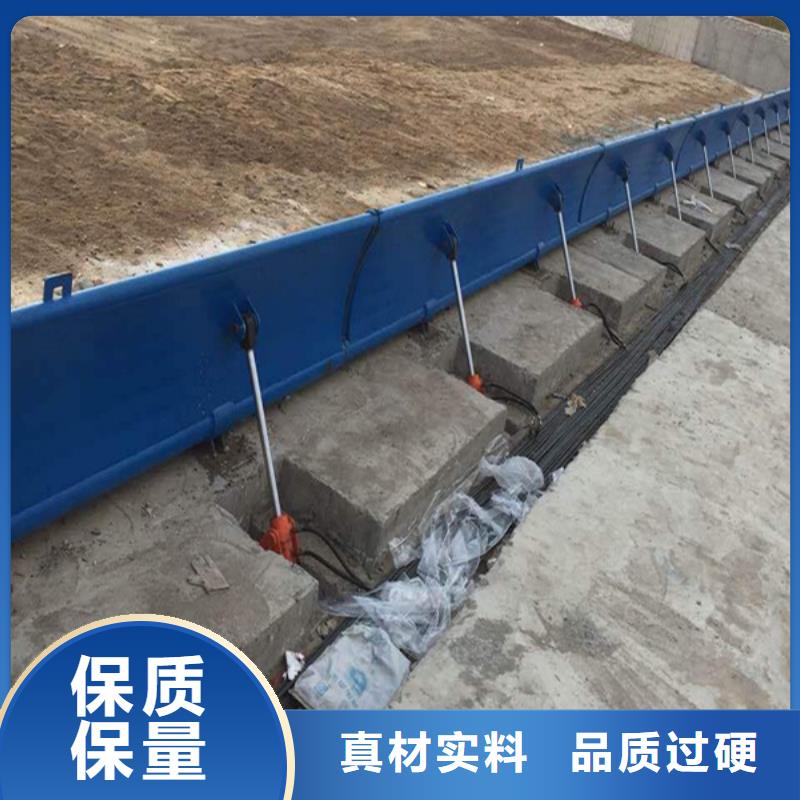 翻板闸门_液压翻板闸坝支持加工定制