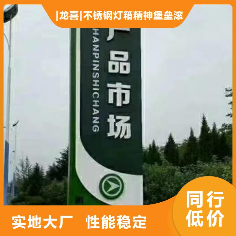 精神堡垒指引牌生产厂家