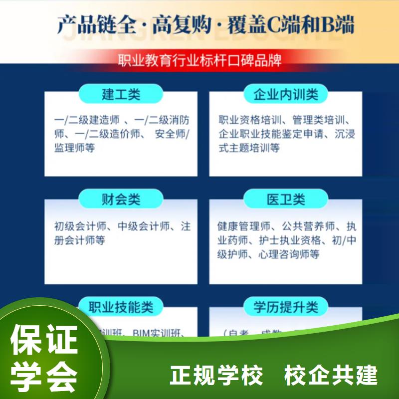 经济师二建培训正规学校