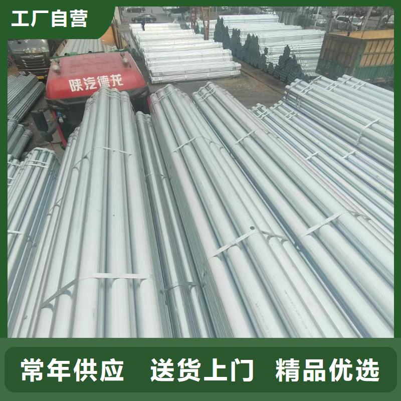 利达镀锌焊管万吨库存