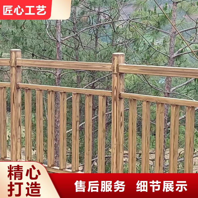 仿木纹漆施工多少钱#方钢圆管#长廊护栏#园林建筑