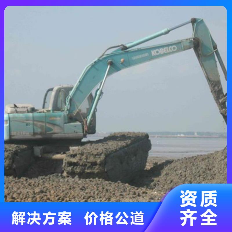 水上钩机租赁
