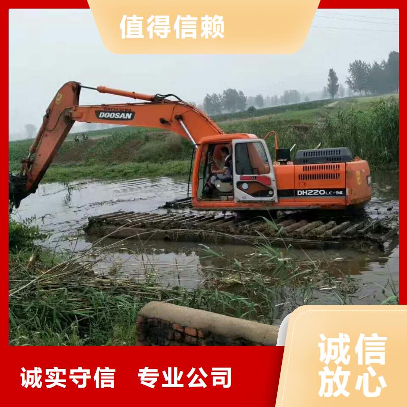 
水陆两用挖掘机租赁服务