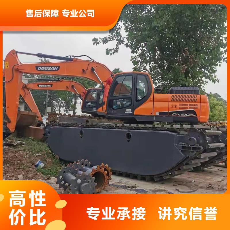 水陆挖掘机出租高清图