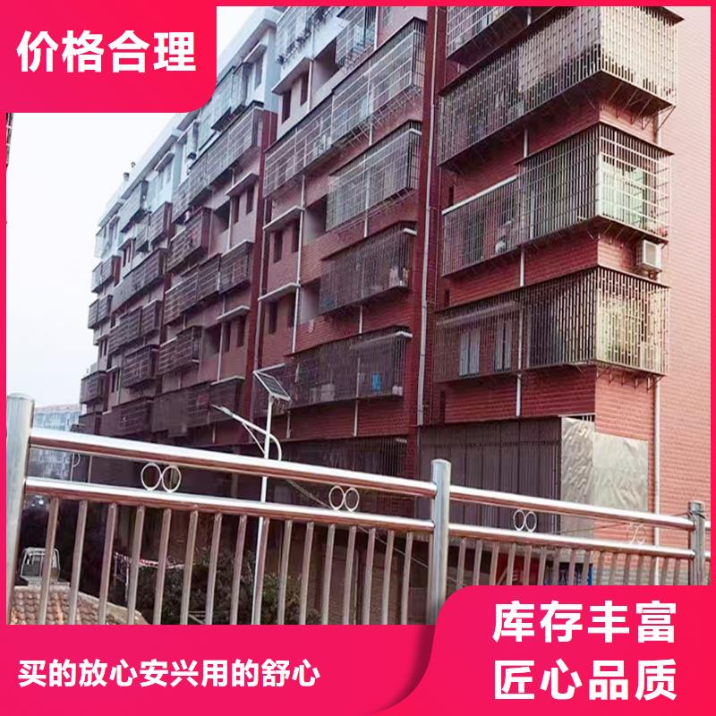 304不锈钢桥梁护栏0中间商差价品质优选不锈钢碳素钢复合管护栏