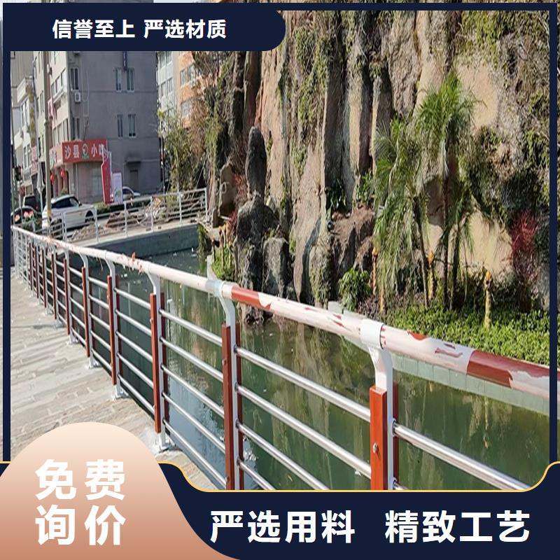 Q355B桥梁防撞护栏安装用的放心桥梁栏杆