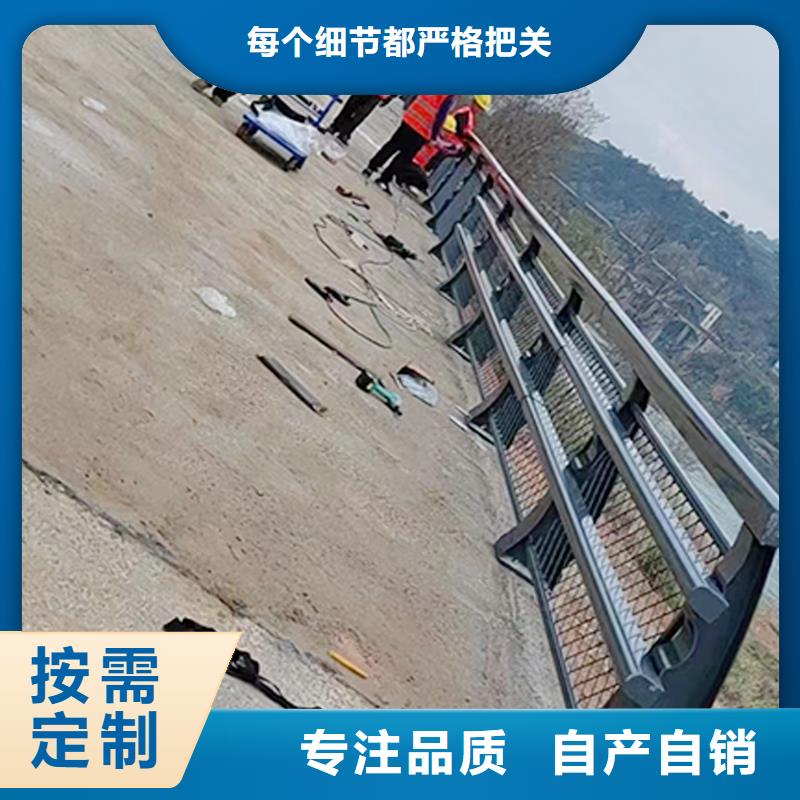 Q355B景区桥梁护栏厂家按需桥梁防撞栏杆