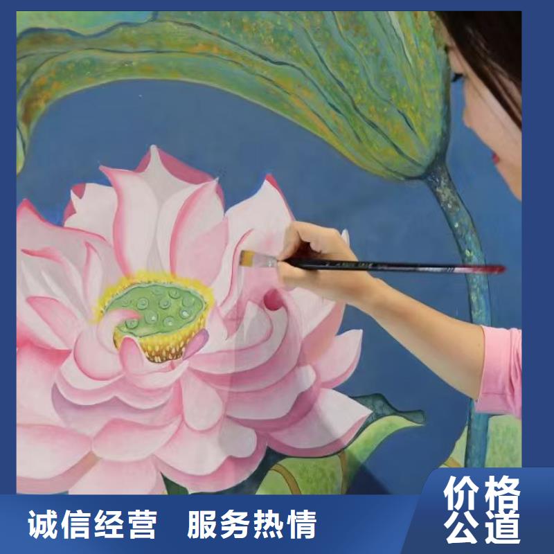 低价墙绘凉水塔彩绘筒仓手绘墙画齐全资质齐全