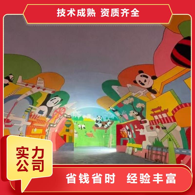 低价墙绘凉水塔彩绘筒仓手绘墙画齐全资质齐全