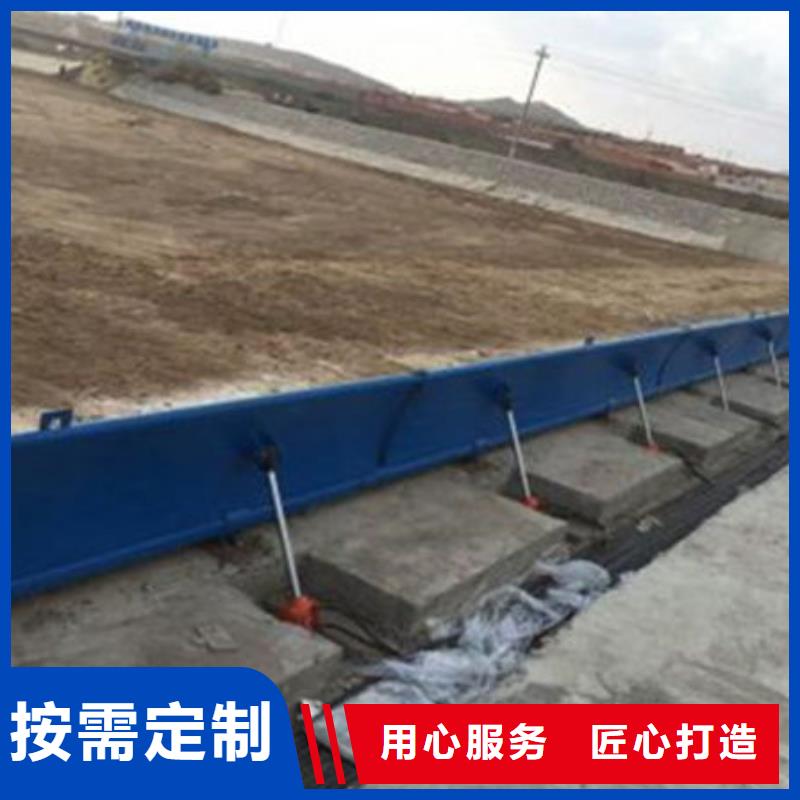 液压翻板闸门细节展示