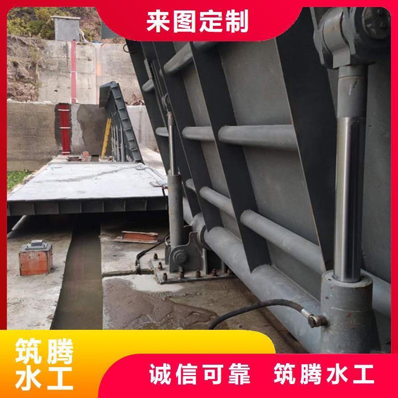 液压翻板闸门细节展示