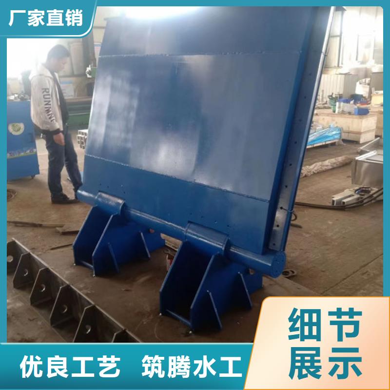 液压翻板闸门细节展示